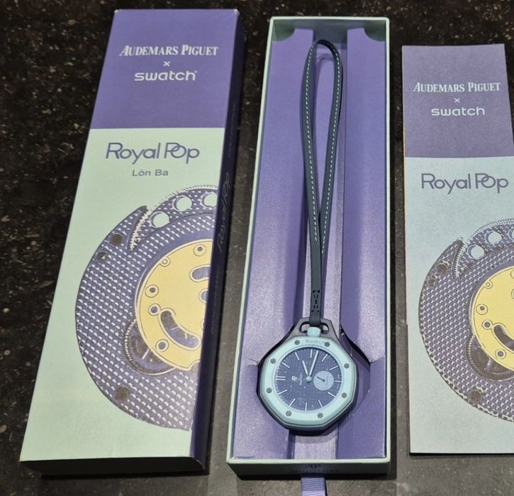 Swatch x Audemars Piguet Royal Pop LÀN BA Blue