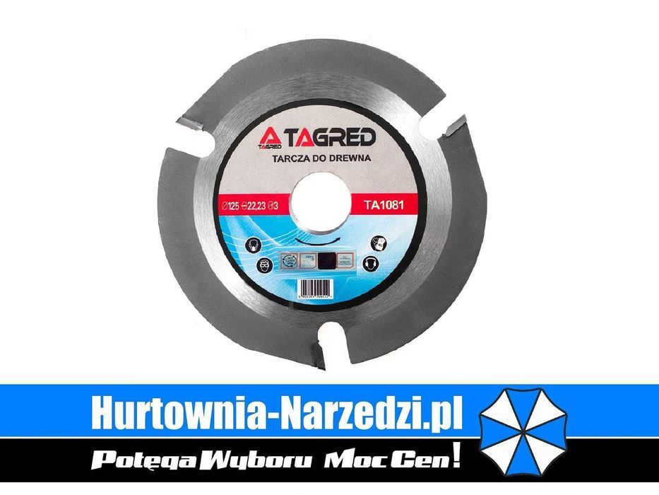 125mm tarcza do cięca drewna sklejki 3 zęby tarcza do drewna