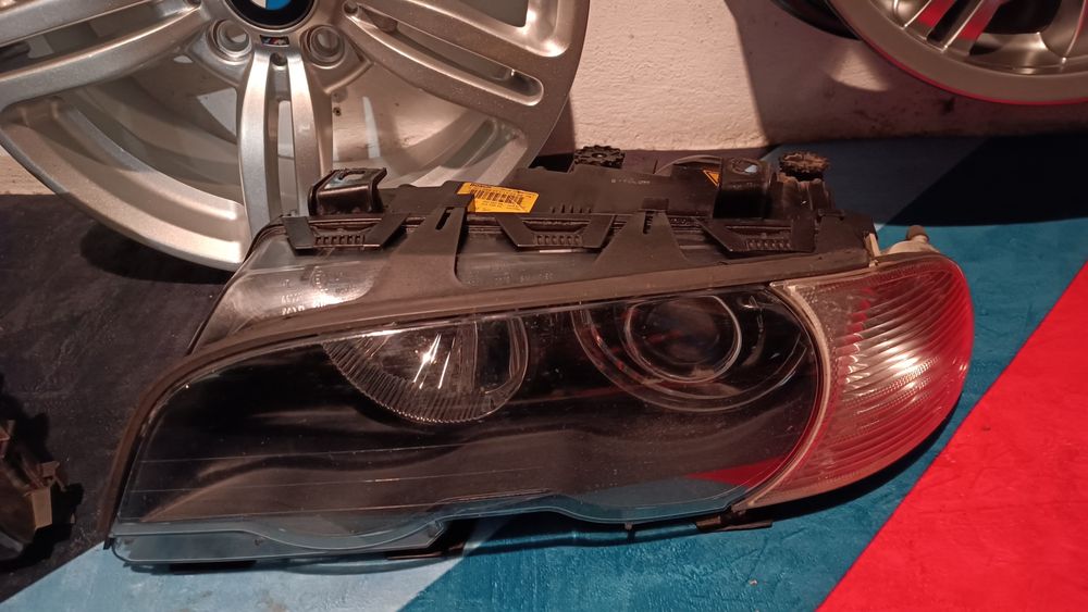 Conjunto de faróis xénon originais Bosch,para bmw E46 coupé fase 1
