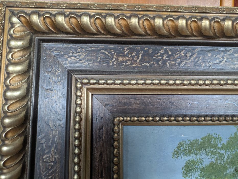 Quadro pintado a óleo