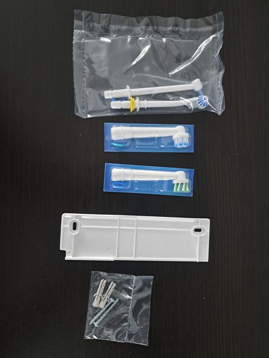 Zestaw irygator Oral-B OxyJet elektry szczoteczka do zębów Braun Pro 1