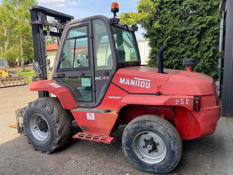 wózek widłowy terenowy MANITOU MC40, 2005r, super stan.