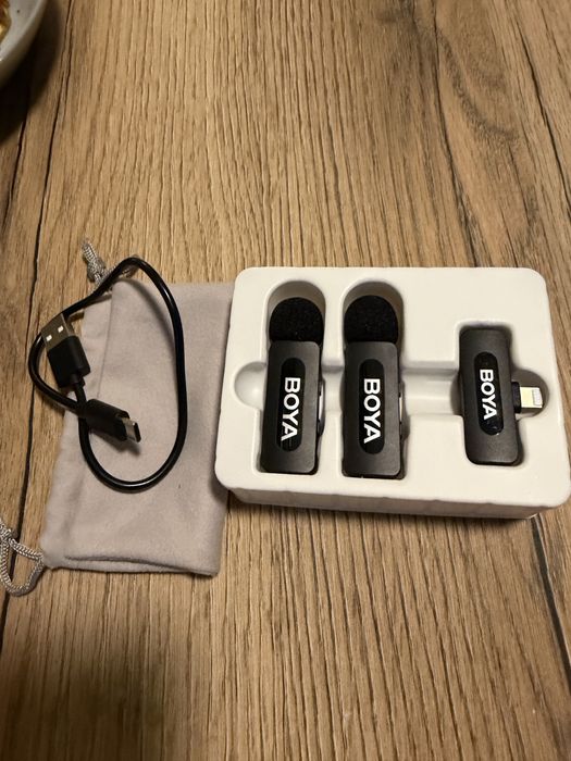 Zestaw Mikrofon boya - by-v2