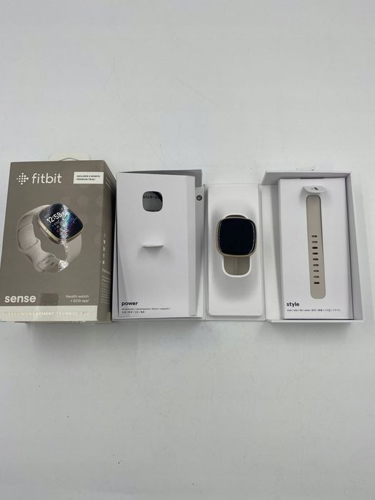 uszkodzony smartwatch fitbit sense advanced monitorowanie serca opis