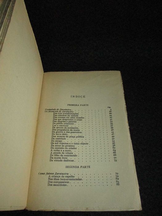 Livro Assim Falava Zaratustra Friedrich Nietzsche