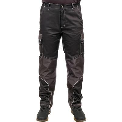 Spodnie robocze z elastanem odblaski czar 2XL Yato