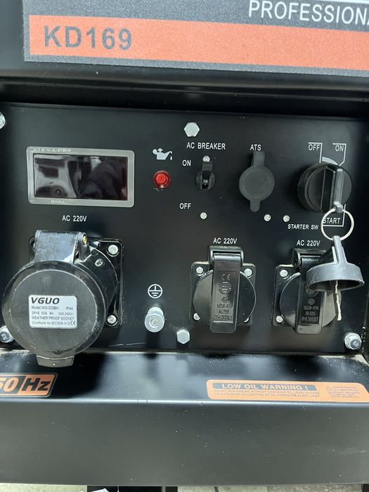 Генератор Kraft&Dele KD169 8,5 kw