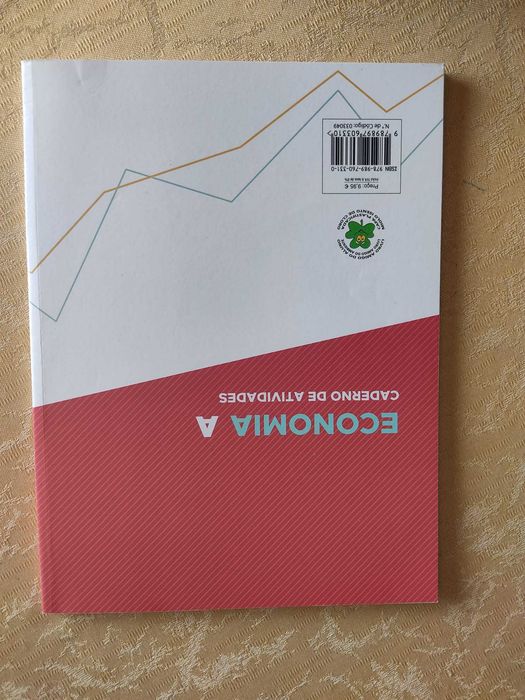 Caderno - Economia A  - 10º Ano  (NOVO)