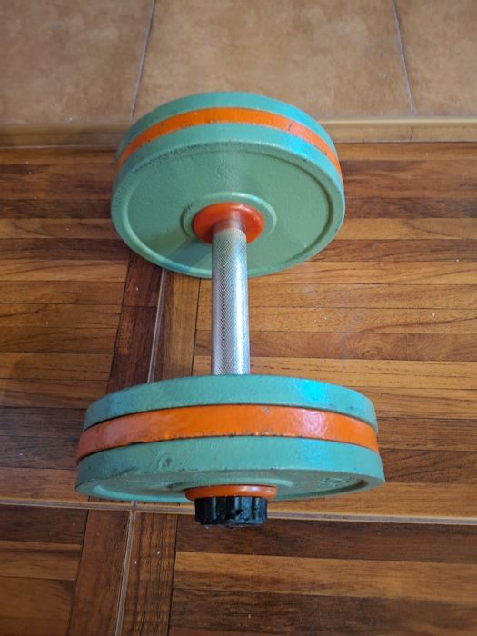 Гантели  наборные  металлические