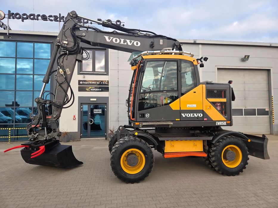 Volvo EWR 150 E  *Rototilt*OilQuick*S60*BSS*Chwytak*Nowe opony*Webasto*(914/916compact)