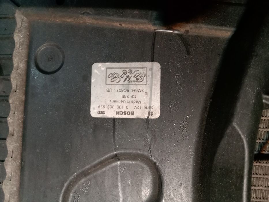 Wentylator chłodnicy focus MK2 C-Max Volvo v50