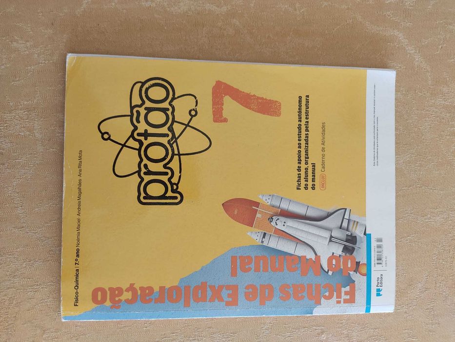 Caderno - Protão - Físico-Química - 7.º Ano (NOVO)