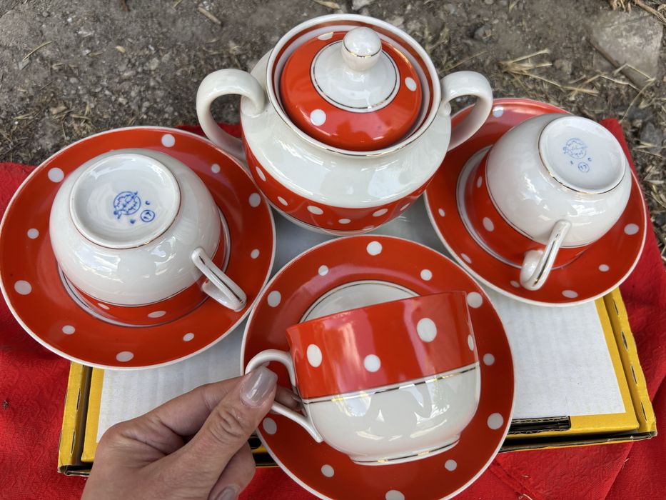 Сервізи чайні вербілки посуд ссср набір сервиз