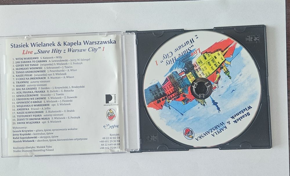 Stasiek Wielanek& Kapela Warszawska Stare Hity z Warsaw City 1