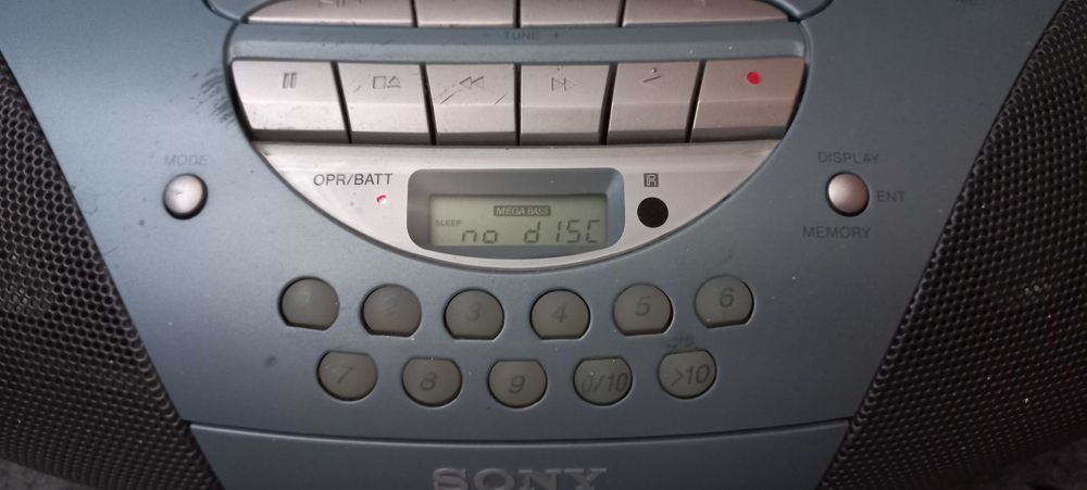 Magnetofon, kompakt, radio, Sony CFD-S 300 L, Boombox