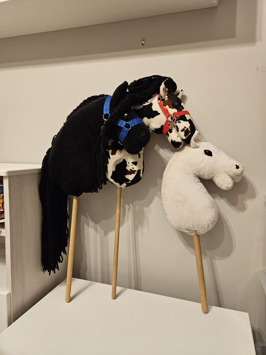 Zestaw trzech hobby horses
