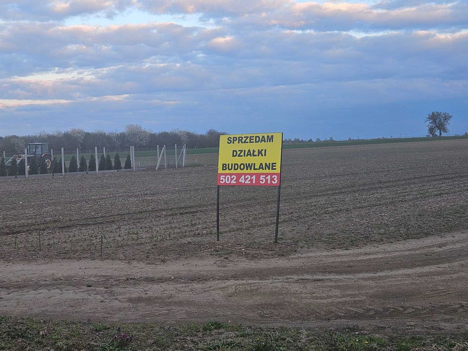 Działka budowala Miedniewice Jarmużka - Widok 4