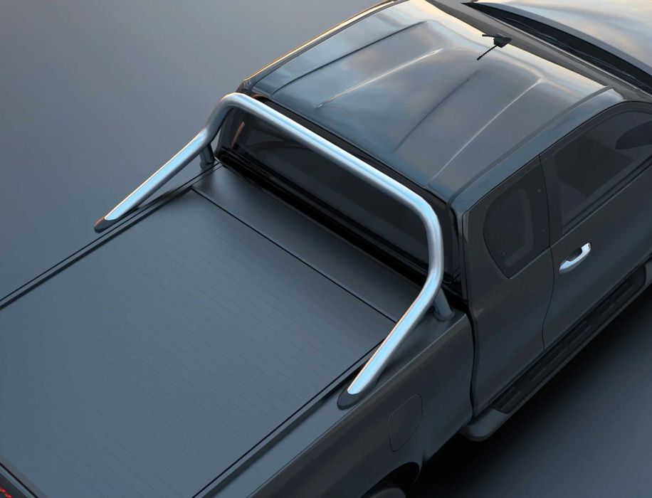 Orurowanie Paki Srebrne Chrom SPORT Rollbar Pick-Up Hardtop Zabudowa