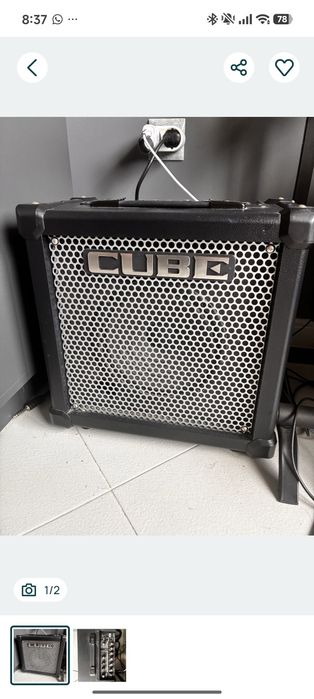 Amplificador orange crush 12