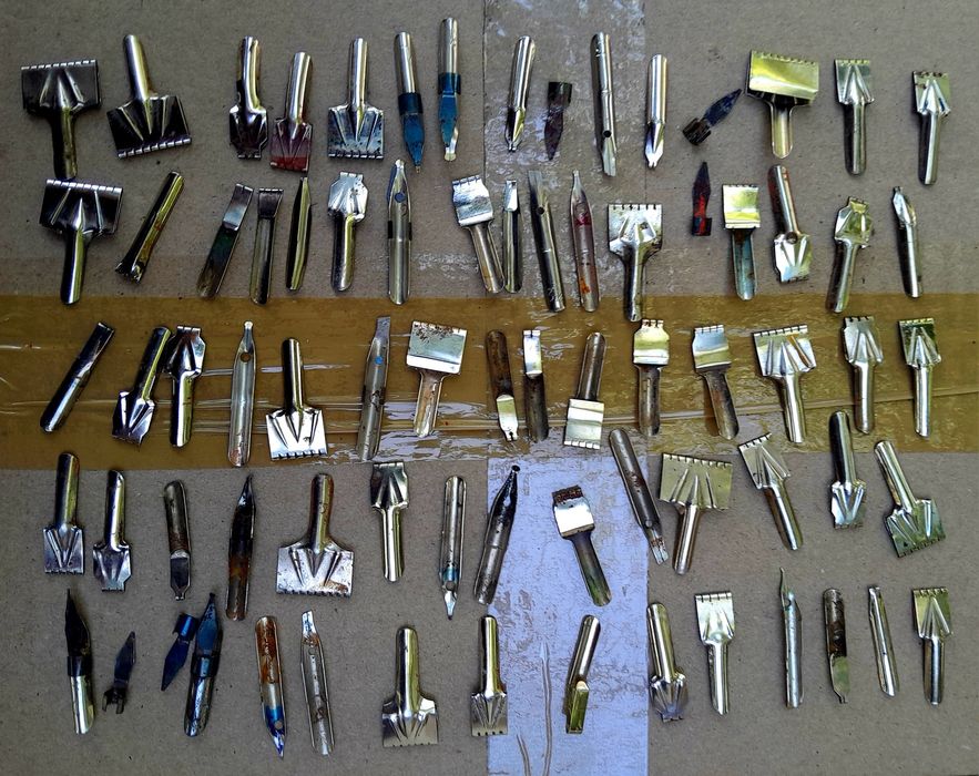 Перья плакатные и для письма-75шт