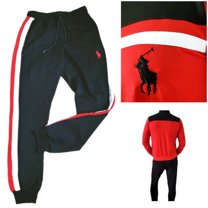 Dres komplet dresowy dwuczęściowy Polo  Black