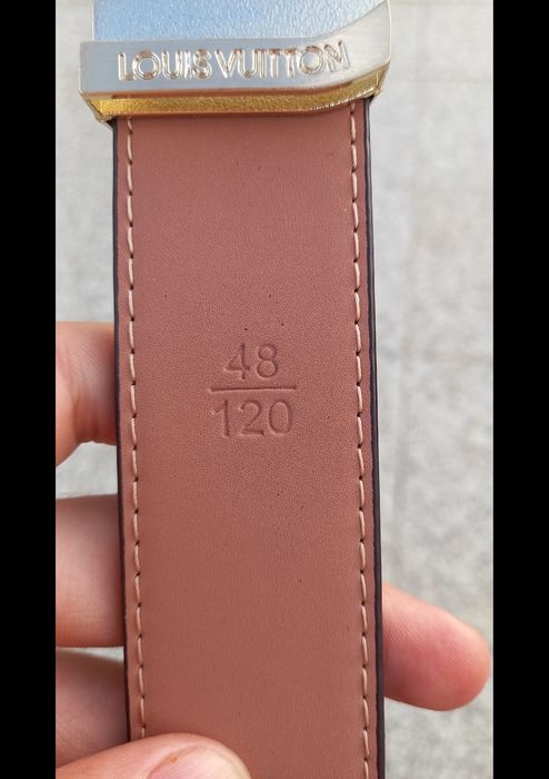 Cinto Louis Vuitton LV Initiales Monogram