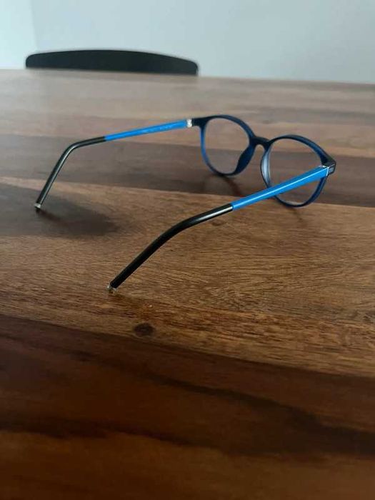 Enzo colini okulary oprawki okularów chłopięce niebieskie