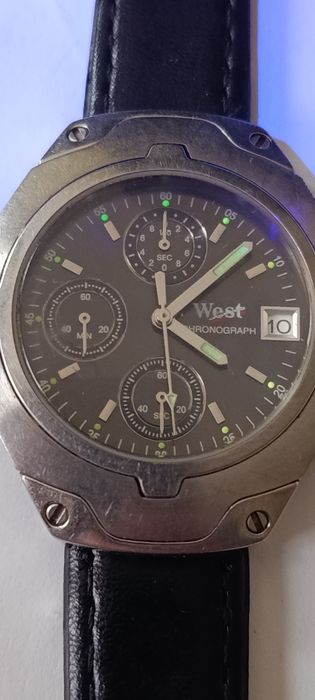 Męski chronograf  vintage