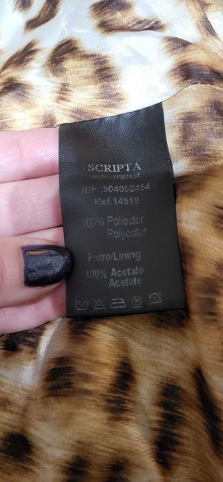 Poncho de Pelo Preto - Cerimónia - NOVO