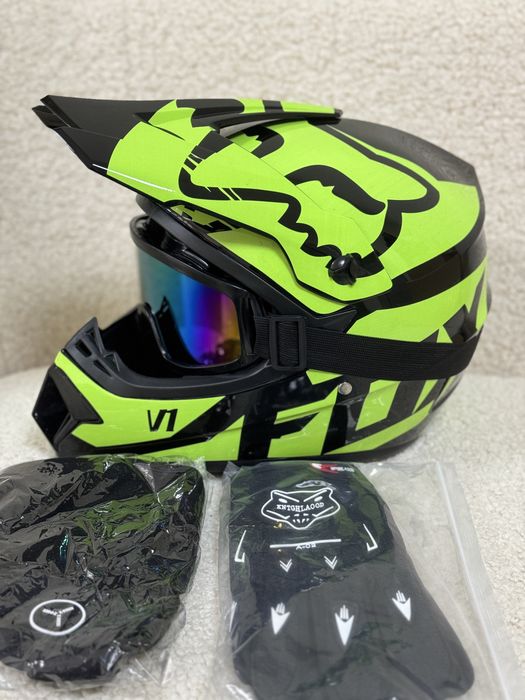 +3 Прдарунки Шлеми для Мотокросс Квадроцикл Вело Спорт DOT