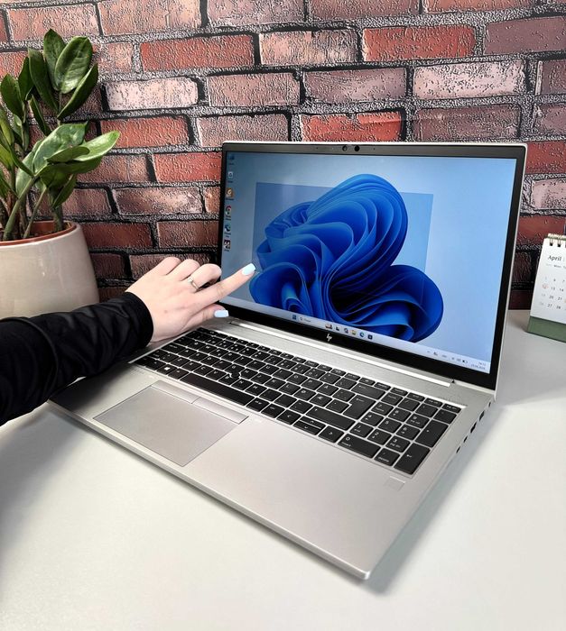 Сенсорний ноутбук HP EliteBook 850 G8·i5-1145G7·16GB·SSD512GB·Full HD·15.6"·Гарантія·Металевий міцний·для навчання·для роботи·тонкий