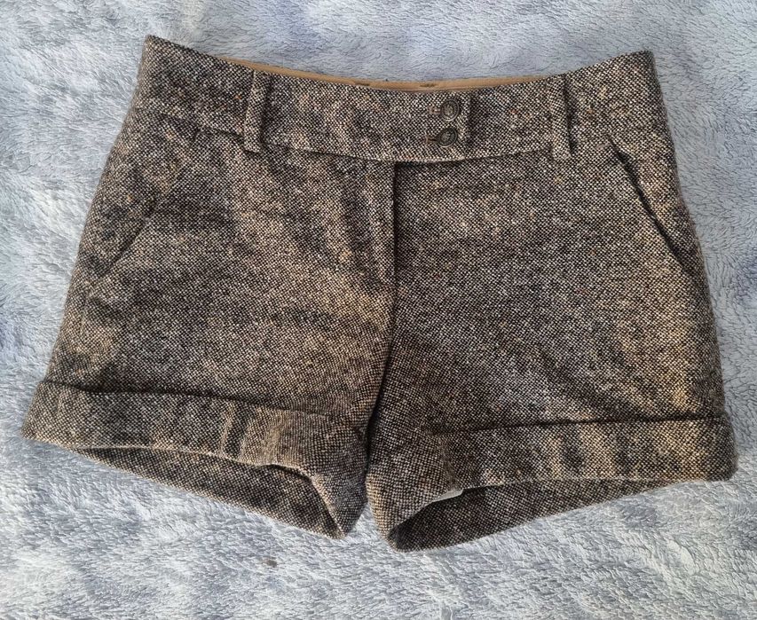 Tweedowe spodenki damskie Tommy Hilfiger