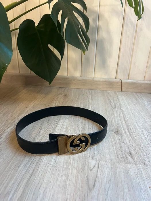 Pasek Gucci skórzany
