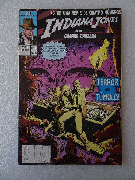 Livro Meribérica Indiana Jones nº 2
