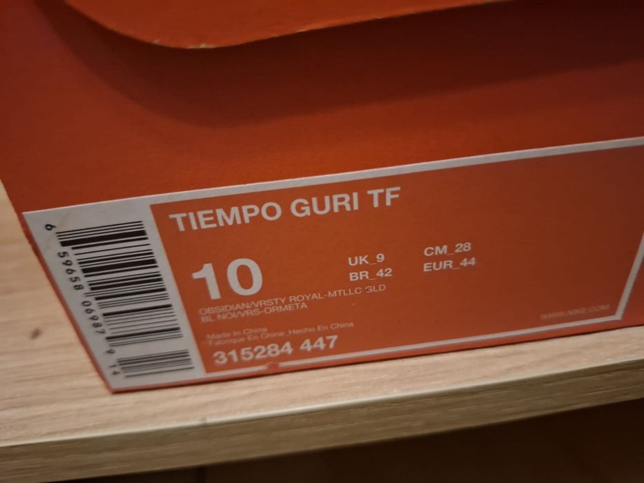 Nike Tiempo R10 Ronaldinho leather 44