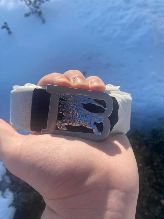 Ремінь Burberry чоловічий пасок шкіряний Барбері ремень Барбери Burber