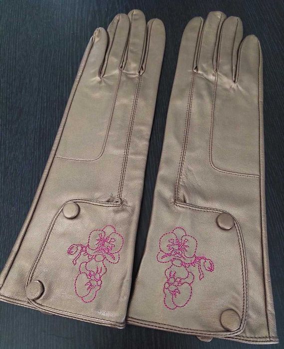 Продам кожаные перчатки бренда Zalevskiy