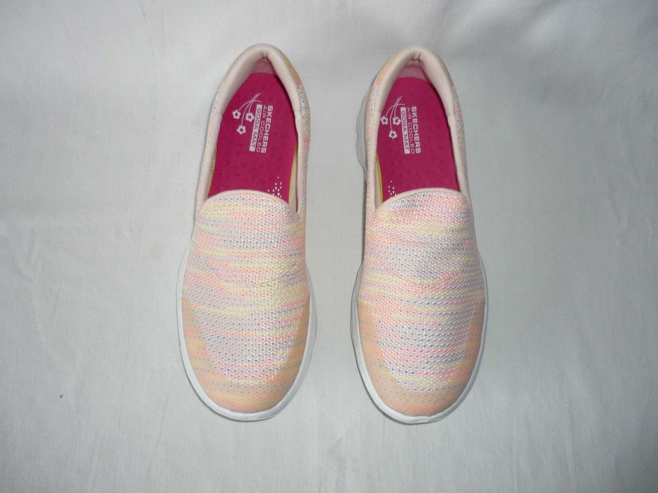 SKECHERS Air Cooled Goga Mat сліпони кросівки мокасини новий стан