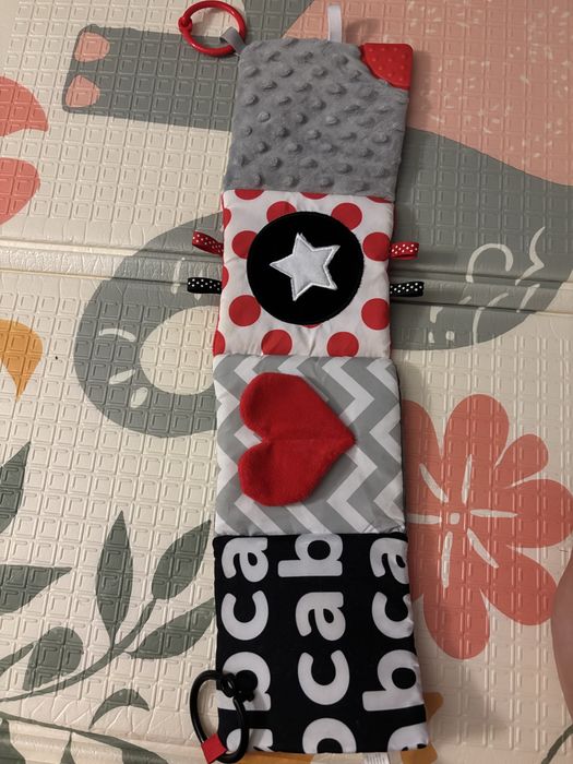 Zabawka niemowleca harmonijka canpol babies kontrastowa