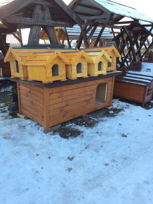 Будки та вольєри для собак (Великий вибір, індивідуальні замовлення)