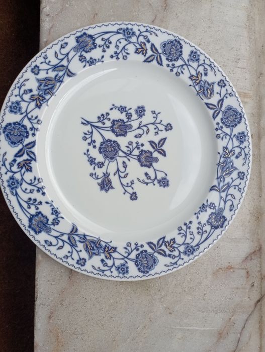 Conjunto de porcelana Limoges pintado à mão