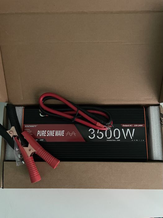 Инвертор 24v 12v от 3000W для квартиры синусоида