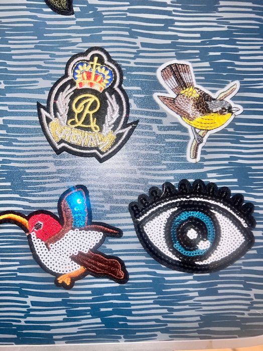 Patches bordados termo colantes