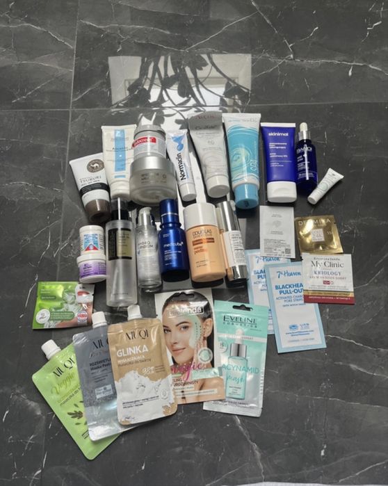 zestaw box boks kosmetyków kremów maseczek do twarzy reedle shot corsx