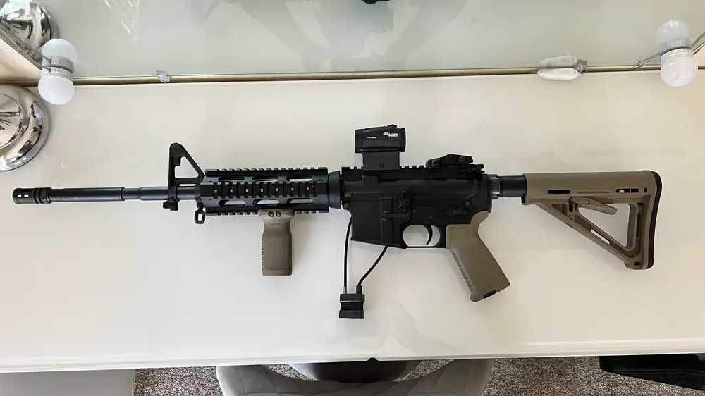 Цевьё Квадрейл AR-15 4 планки пр-во Monstrum Tactical USA Длина 17 см