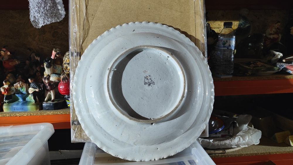 Prato falante - Viúva Alfredo de Oliveira