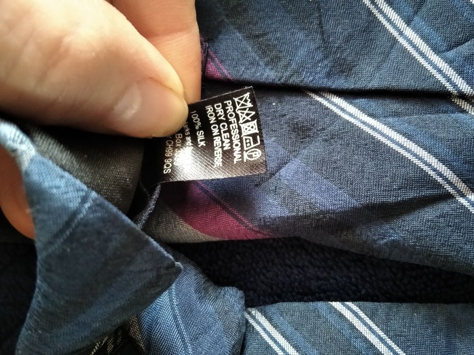 Autograph Шовкова краватка галстук шелк шолк чоловіча