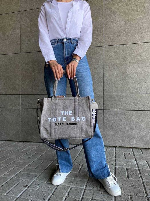 Torba damska shopper Tote Bag Grey duza damska torebka