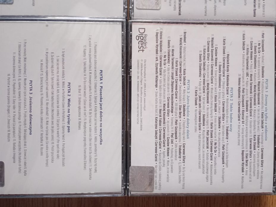 Płyty CD z polską muzyką / przeboje