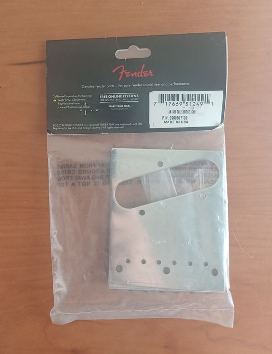 Fender Ponte/bridge 6 saddles Telecaster [Nova]